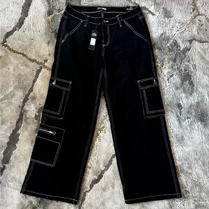 NEVER WORN fashion nova “no rules” cargo pants